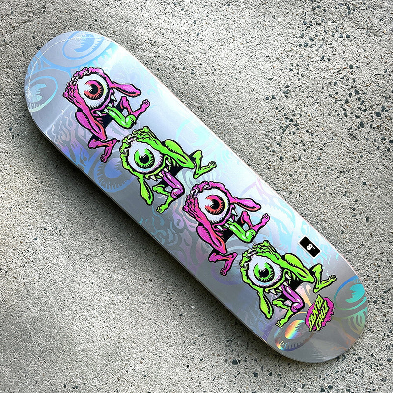 8.0in x 30.5in FEELBASE EYEGORE PRISMATIC SKATEBOARD DECK