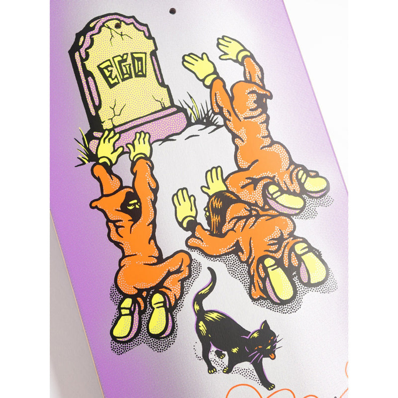 8.25in x 31.0in FEELBASE DELFINO EGO PRO SKATEBOARD DECK