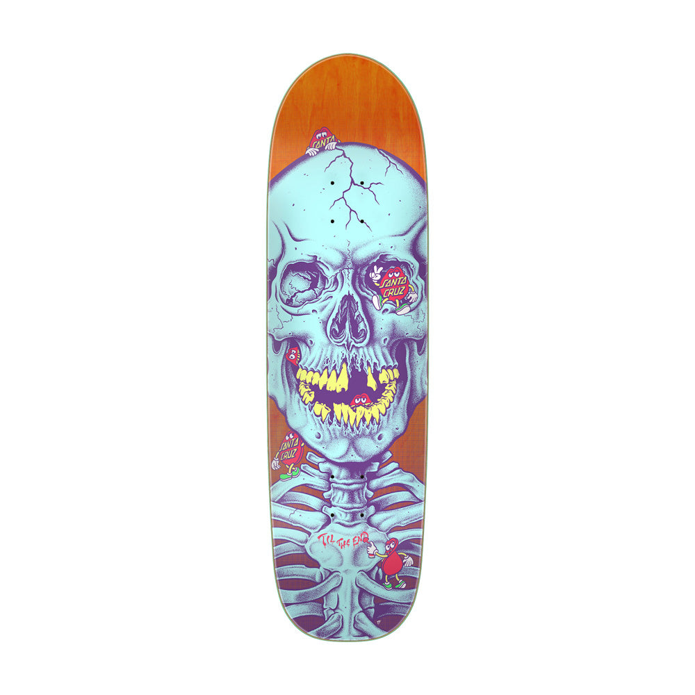 8.5in x 31.1in FEELBASE DOT DUDES SKATEBOARD DECK