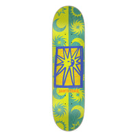 7.75in x 30.25in FEELBASE SUN STAMP SKATEBOARD DECK