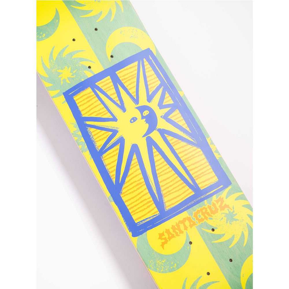 7.75in x 30.25in FEELBASE SUN STAMP SKATEBOARD DECK