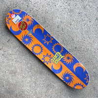 7.75in x 30.25in FEELBASE SUN STAMP SKATEBOARD DECK