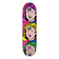 8.0in x 30.5in FEELBASE POSESSED HEAD SKATEBOARD DECK