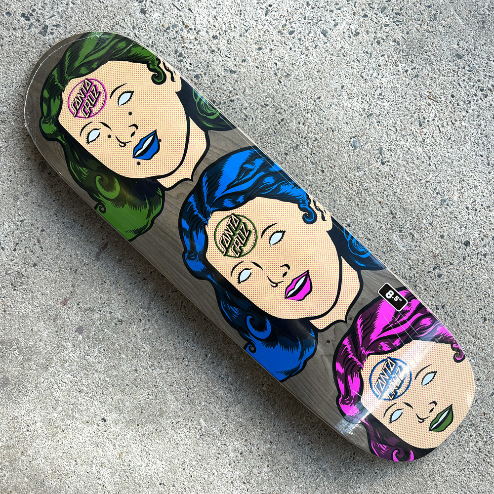 8.5in x 31.1in FEELBASE POSESSED HEAD SKATEBOARD DECK