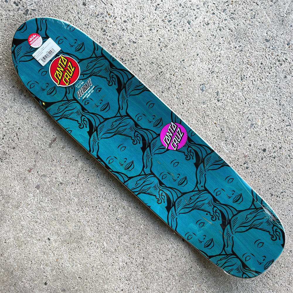 8.5in x 31.1in FEELBASE POSESSED HEAD SKATEBOARD DECK