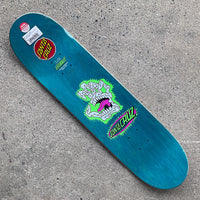 7.75in x 30.25in FEELBASE SCRIBBLE HEAD SKATEBOARD DECK