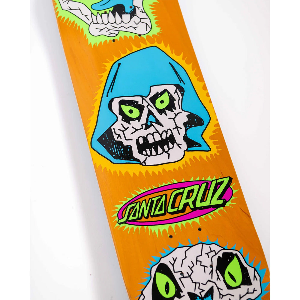 7.75in x 30.25in FEELBASE SCRIBBLE HEAD SKATEBOARD DECK