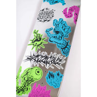 8.0in x 30.5in FEELBASE SCRIBBLE FLASH SKATEBOARD DECK