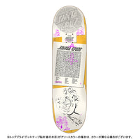 8.25in x 31.0in FEELBASE DELFINO SCRIBBLE PRO SKATEBOARD DECK