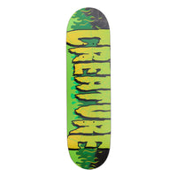 7.25in x 27.0in FIRE WEB TEAM SKATEBOARD DECK