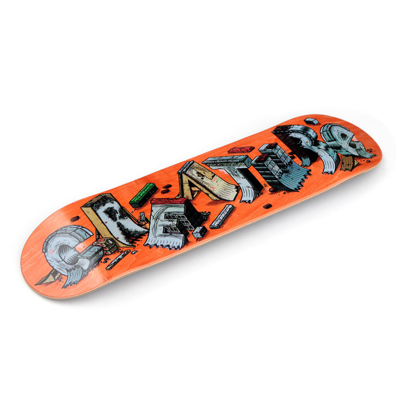 7.5in x 30.6in SLAB DIY TEAM SKATEBOARD DECK