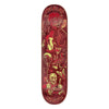 8.3in x 32.2in GRAVETTE FIEND FLASH VX PRO SKATEBOARD DECK