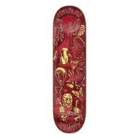 8.3in x 32.2in GRAVETTE FIEND FLASH VX PRO SKATEBOARD DECK