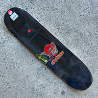 8.3in x 32.2in GRAVETTE FIEND FLASH VX PRO SKATEBOARD DECK