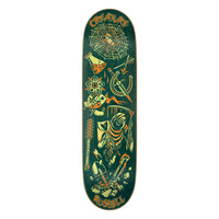 8.6in x 31.95in RUSSELL FIEND FLASH VX PRO SKATEBOARD DECK