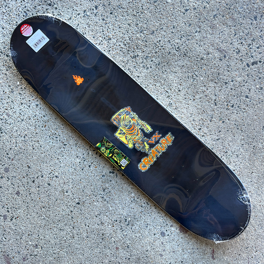 8.6in x 31.95in RUSSELL FIEND FLASH VX PRO SKATEBOARD DECK