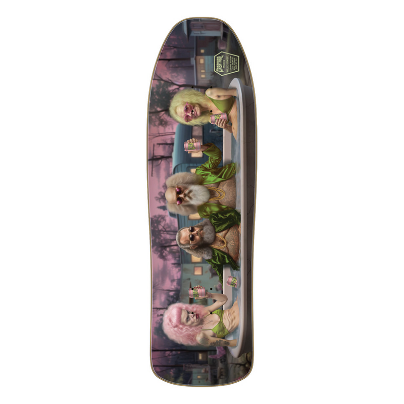 9.35in x 31.7in KIMBEL MANOR VX PRO SKATEBOARD DECK