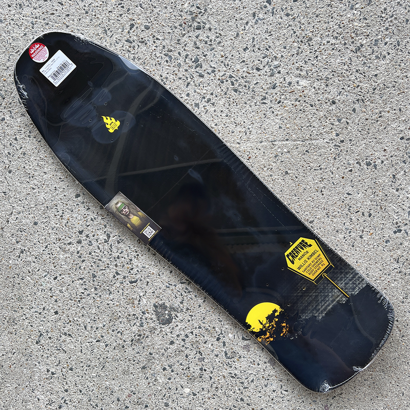 9.35in x 31.7in KIMBEL MANOR VX PRO SKATEBOARD DECK