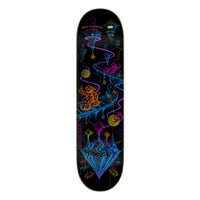 8.25in x 32.04in LOCKWOOD XPLORATION VX PRO SKATEBOARD DECK