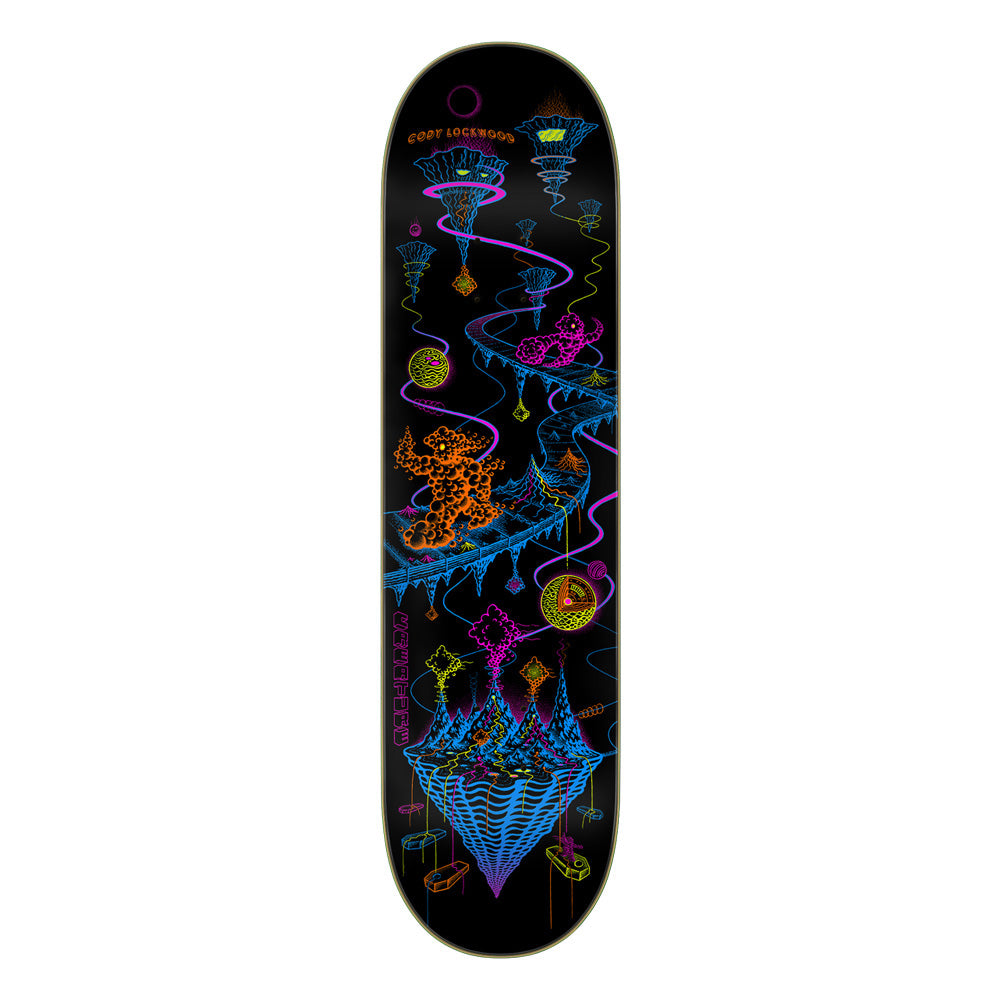 8.25in x 32.04in LOCKWOOD XPLORATION VX PRO SKATEBOARD DECK