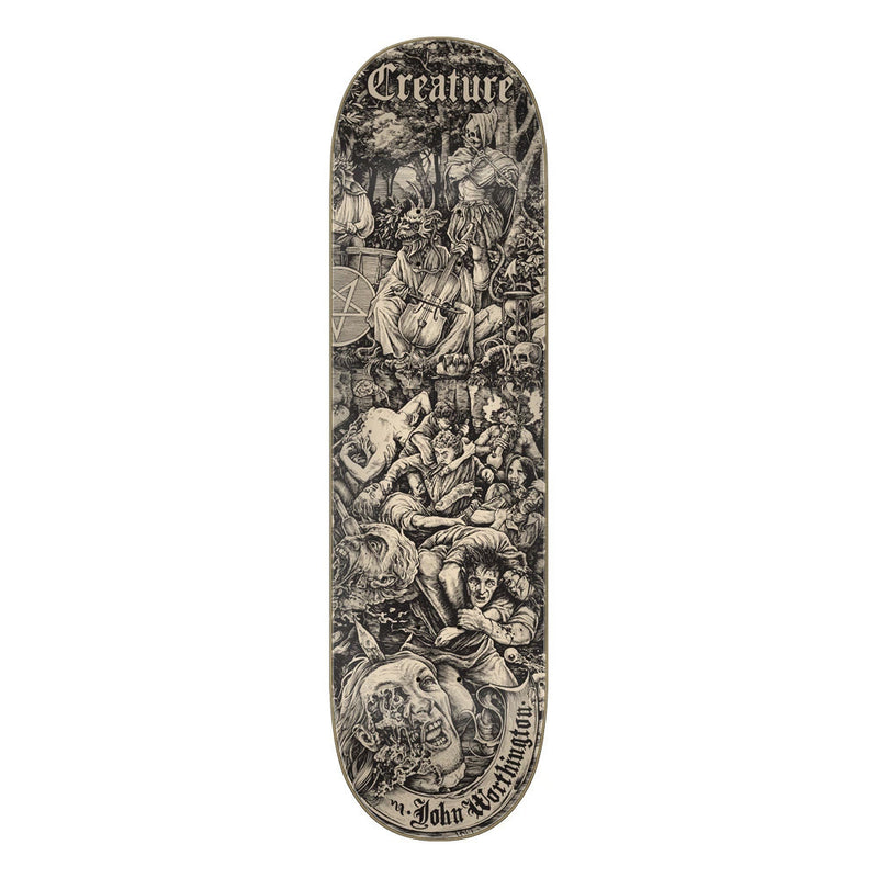 8.6in x 32.11in WORTHINGTON THE LORE VX PRO SKATEBOARD DECK