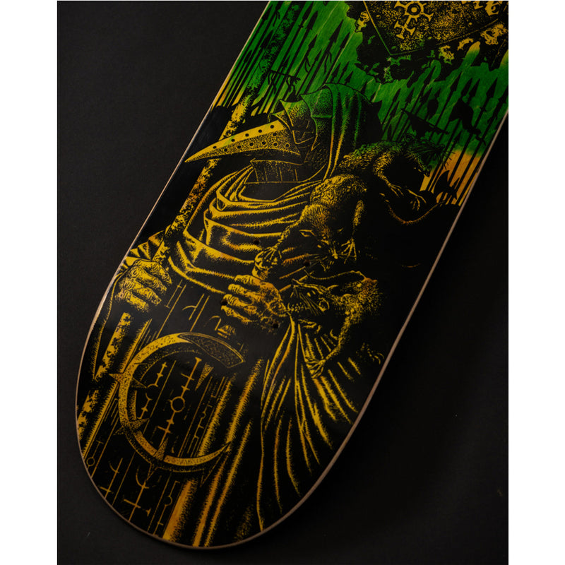 8.3in x 32.2in GRAVETTE MESSENGER VX PRO SKATEBOARD DECK