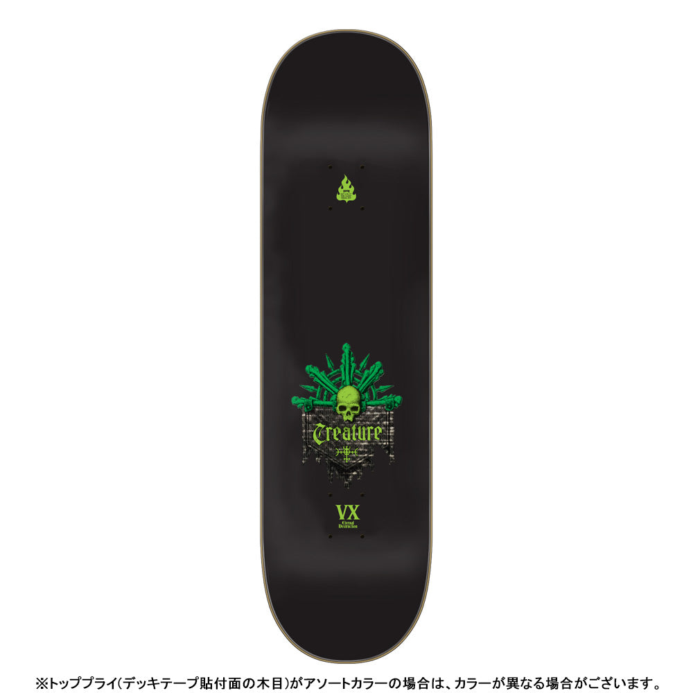 8.6in x 32.11in WORTHINGTON MESSENGER VX PRO SKATEBOARD DECK