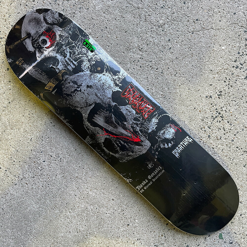 8.375 GONZALEZ MORTEM VX PRO SKATEBOARD DECK