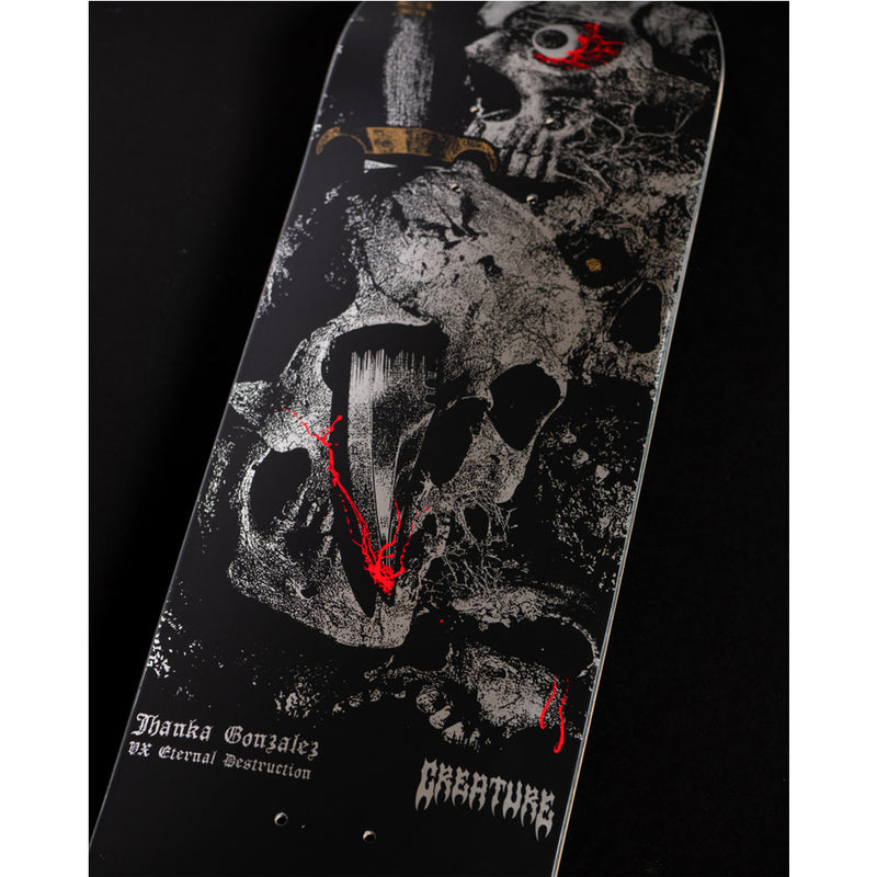 8.375 GONZALEZ MORTEM VX PRO SKATEBOARD DECK