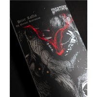 8.6in x 32.11in RAFFIN MORTEM VX PRO SKATEBOARD DECK