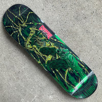 8.6in x 32.11in WORTHINGTON SKULLBURN VX PRO SKATEBOARD DECK