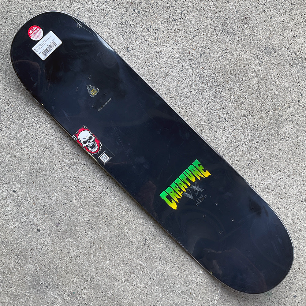 8.6in x 32.11in WORTHINGTON SKULLBURN VX PRO SKATEBOARD DECK