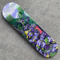 8.375in x 32.0in GONZALEZ WARRIORS VX PRO SKATEBOARD DECK
