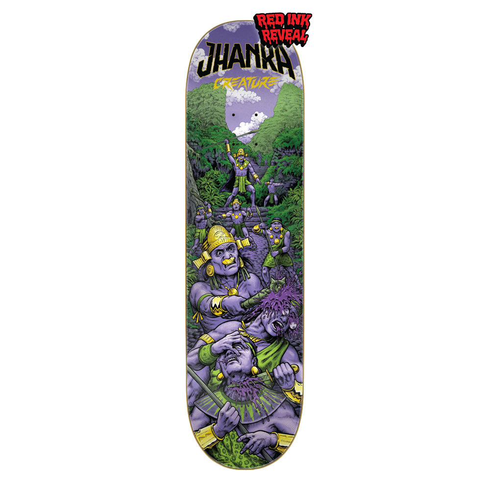 8.375in x 32.0in GONZALEZ WARRIORS VX PRO SKATEBOARD DECK