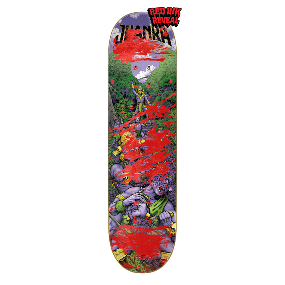 8.375in x 32.0in GONZALEZ WARRIORS VX PRO SKATEBOARD DECK