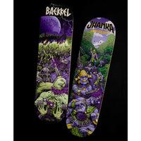 8.375in x 32.0in GONZALEZ WARRIORS VX PRO SKATEBOARD DECK