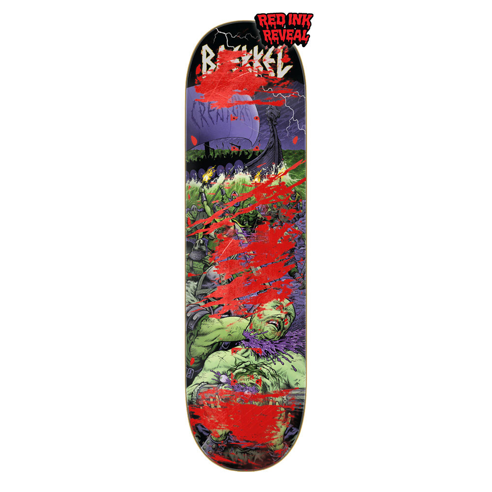 8.6in x 32.11in BAEKKEL WARRIORS VX PRO SKATEBOARD DECK