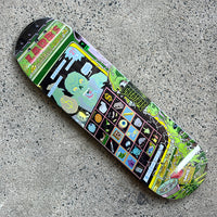  8.99in x 32.55in HITZ LARB MACHINE PRO SKATEBOARD DECK