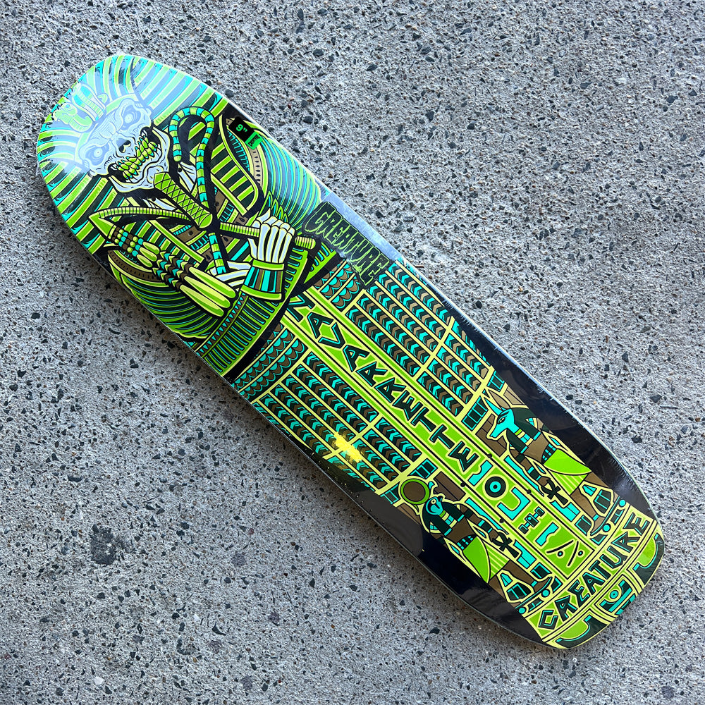 9.0in x 32.82in NAVARRETTE PHARAOH XL PRO SKATEBOARD DECK