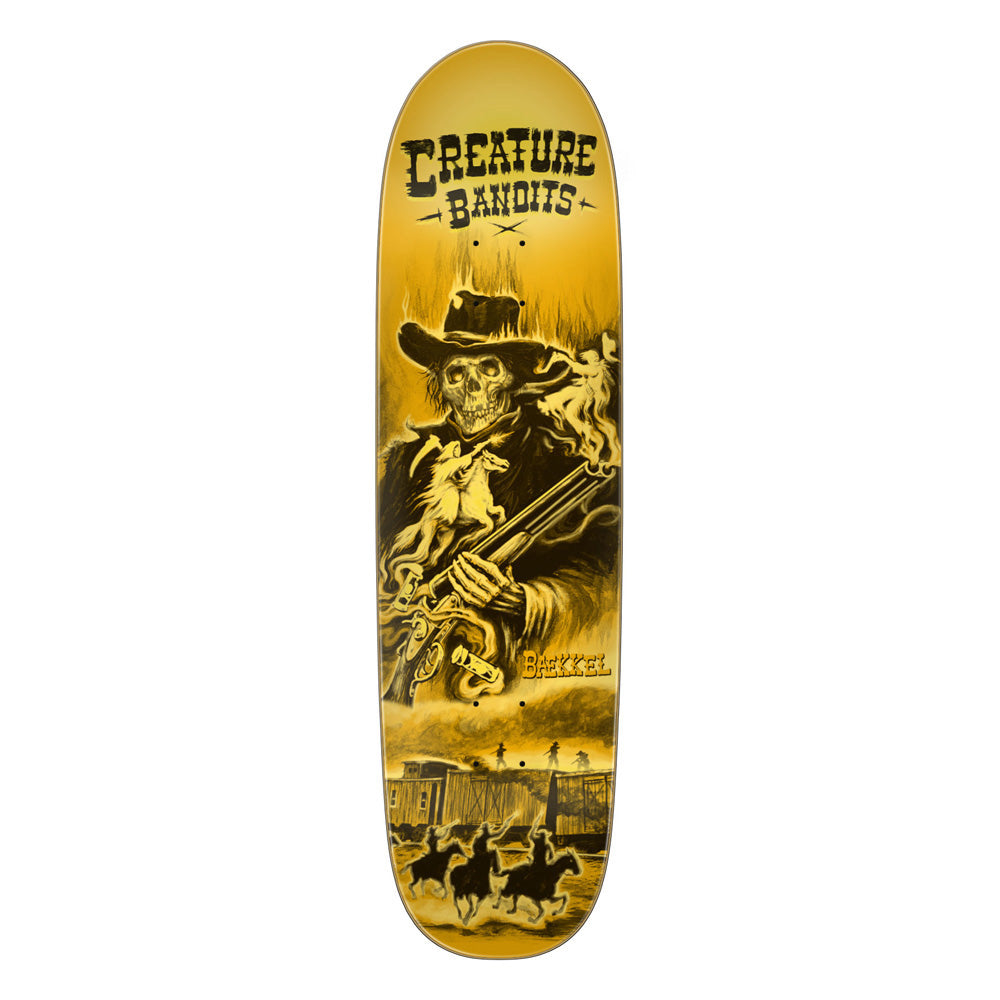 8.5in x 31.95in BAEKKEL BANDITS PRO SKATEBOARD DECK – ハスコオンラインストア