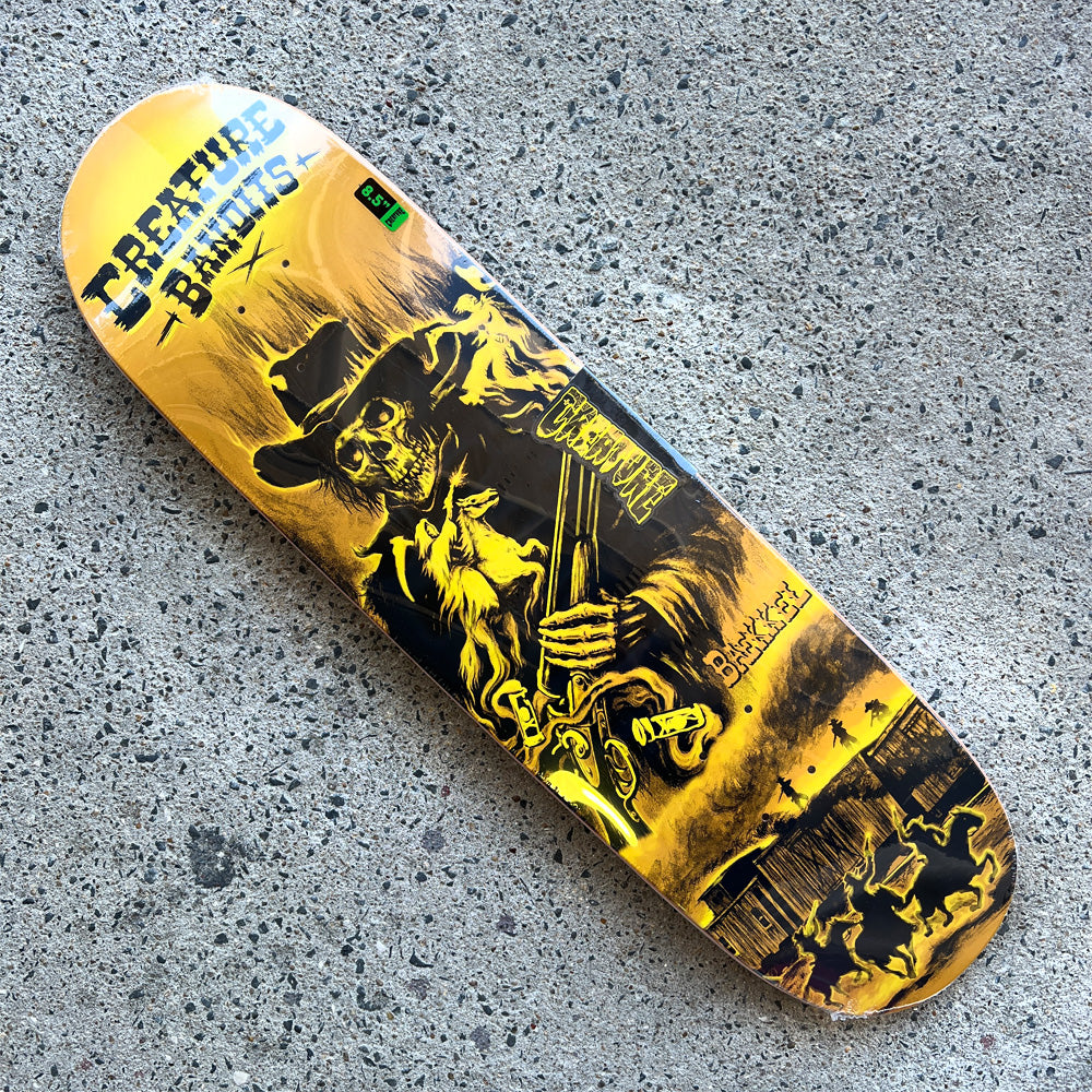 8.5in x 31.95in BAEKKEL BANDITS PRO SKATEBOARD DECK – ハスコ