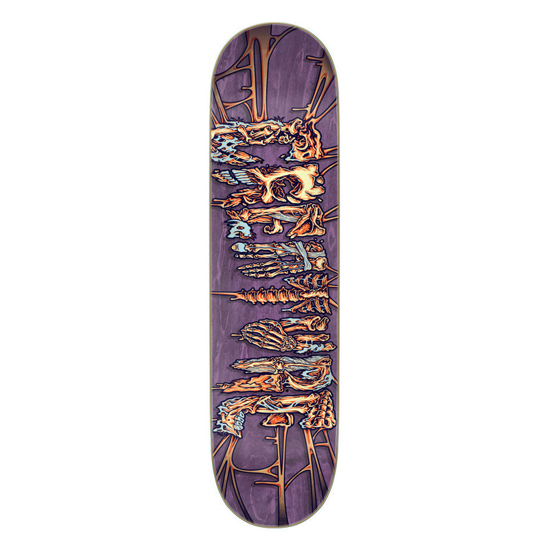 8.0in x 31.8in CATACOMB RELIC SM BIRCH TEAM SKATEBOARD DECK