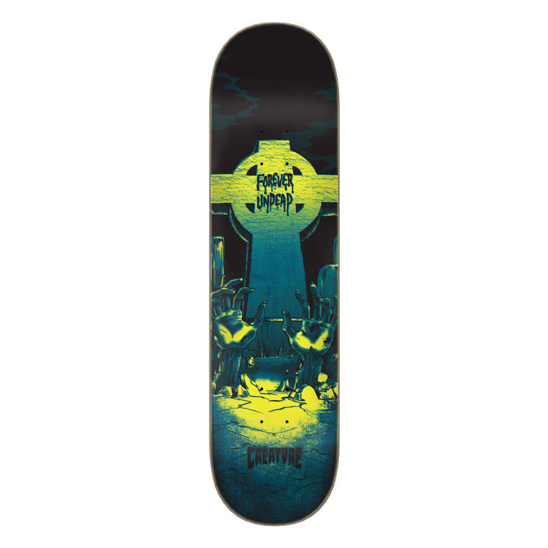 8.0in x 31.5in FOREVER UNDEAD SM BIRCH TEAM SKATEBOARD DECK