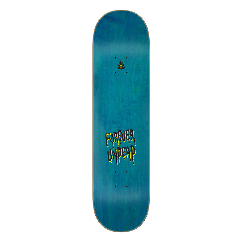 8.0in x 31.5in FOREVER UNDEAD SM BIRCH TEAM SKATEBOARD DECK