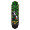 8.25in x 32.04in RAFFIN CREST PRO SKATEBOARD DECK