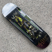 8.99in x 32.55in HITZ SERRATOR PRO SKATEBOARD DECK