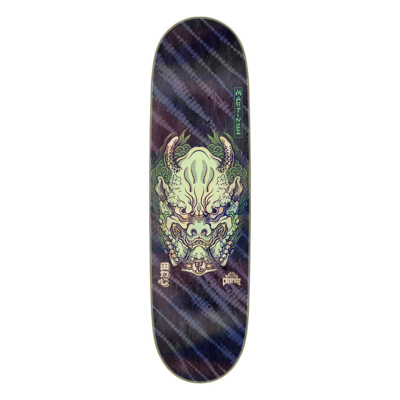 8.7in x 31.825in MARTINEZ SHRINE PRO SKATEBOARD DECK