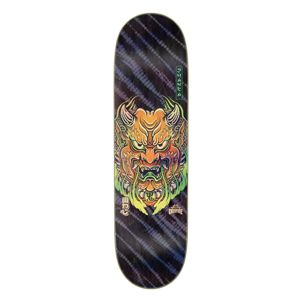 8.51in x 31.88in JHANKA SHRINE PRO SKATEBOARD DECK