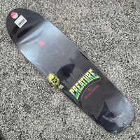 9.0in x 31.68in THE HESHCUTIONER TEAM SKATEBOARD DECK