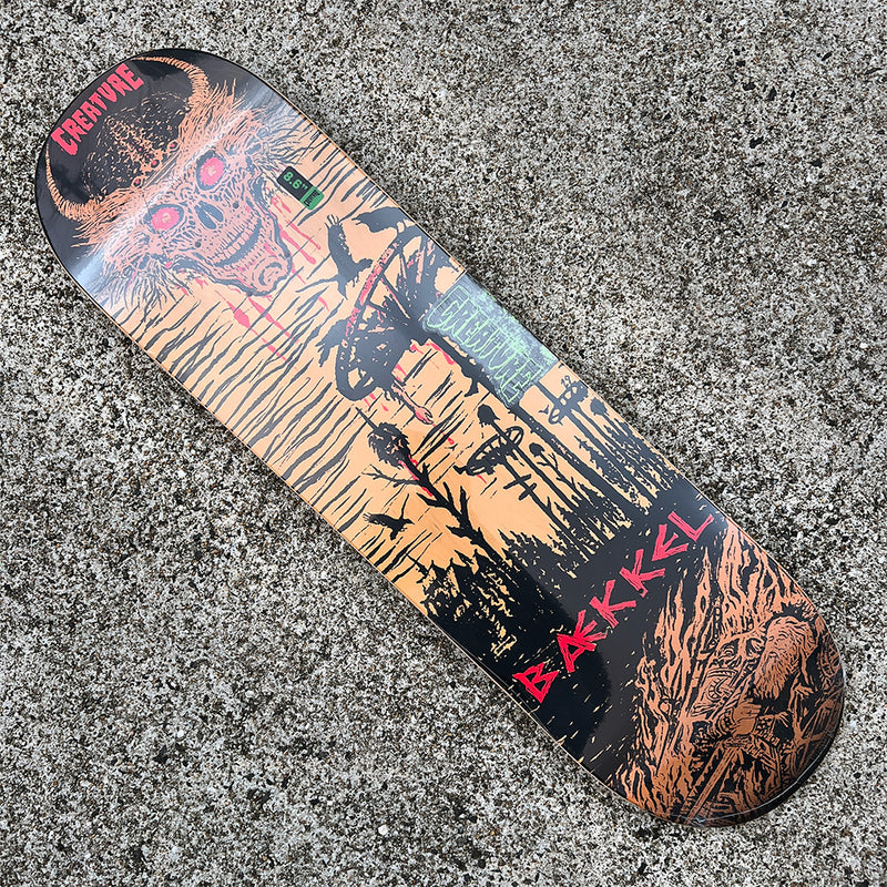 8.6in x 32.11in BAEKKEL WASTELAND PRO SKATEBOARD DECK